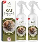 Rat Repellent Spray for Car Home Office Mouse | Natural Powerful Pest Control Protect Wires in Car Bike | Easy to Use, Non Toxic No Kill Only Repels (250ML) (2)
