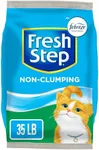 Fresh Step Non Clumping Cat Litter With Febreze Freshness, With 7-Day Odor Control, 35 lb. Bag