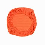 Yikko Elastic Stretch Spandex Chair Seat Covers Slipcovers Washable fit for Office Chairs,Dining Room Chairs,Bar Wedding Party Decor (1, Orange)