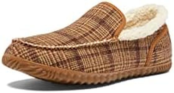 Sorel SOREL DUDE MOC Men's Slippers, Braun Elk X Gum 10, 9.5 AU
