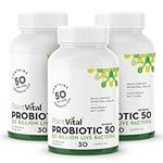 PlantVital Probiotics for Women - 50 Billion Cfu 15 Bacteria Strains - Probiotic Supplement - Probiotics - Gluten and Soy Free Probiotics Women - Probiotic Women - 3 Month Supply - 90 Capsules