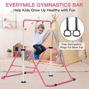 EVERYMILE Adjustable Gymnastics Bar Set – Height Adjustable Training Equipment