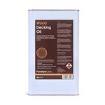 Furniture Clinic Decking Oil - Enhances, Nourishes and Protects All Types of Wooden Decking 5L