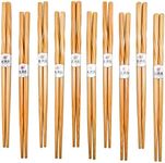 10 Pairs Bamboo Chopsticks Reusable