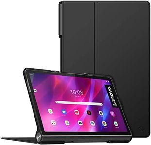 Fintie Case for Lenovo Yoga Tab 11 11" 2021, Premium Vegan Leather Slim Fit Case Folio Smart Stand Protective Cover with Auto Sleep/Wake Feature for Lenovo Yoga Tab 11 (YT-J706F) Tablet, Black