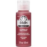 Folk Art K414 Acrylic Paint in Assorted Colors (2 Ounce), 414 Cardinal Red