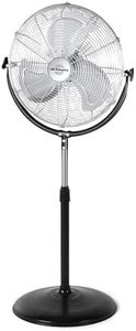 Orbegozo PWS 1846 – Ventilador industrial de pie, aspas metálicas, 3 velocidades de ventilación, 45 cm de diámetro y potencia de 135 W