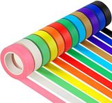 Guirnd 12PCS Colored Masking Tape, 