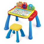 VTech Touch & Learn Activity Desk Deluxe (Frustration Free Packaging - English Version),Red