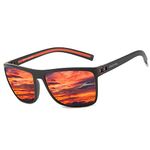 ZENOTTIC Polarised Sunglasses for Men Lightweight TR90 Frame UV400 Protection Square Sun Glasses