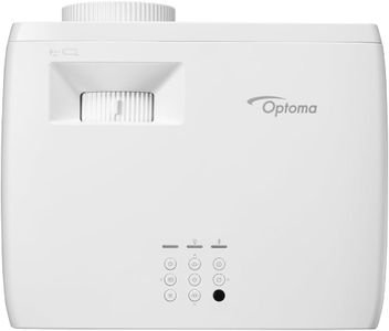 Optoma UHDZ66 4K UHD Laser Home Cinema Projector, 4000 Lumens, 3D, 303" Display, White