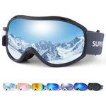 Supertrip Ski Goggles for Men Womens Anti-fog skiing goggles UV Protection Snow Snowboarding Goggles for Adult Youth