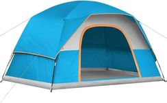 ALI Shipping 3-8 Person Family Camping Tent – All-Season Waterproof Dome Tent with Rainfly, Ventilation, Easy Setup for Hiking, Picnic & Outdoor Adventures
