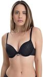 Sassa Women's Push Up Bra Pure Animal 28271 Black 36A