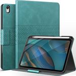 AUAUA Case for iPad Mini 7 (2024) / iPad Mini 6 Case (2021) 8.3 inch with Pencil Holder, Multiple Viewing Angles, Magnetic Closure, Auto Sleep/Wake (Green)