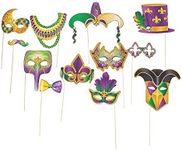 Fun Express Mardi Gras Handheld Costume Props