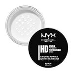 NYX Professional Makeup Studio Finishing Powder, Loose Format, Matte Finish, Oil Absorbing, Vegan Formula, Shade: Translucent