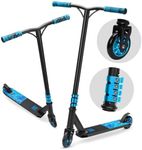 BOLDCUBE Deluxe Stunt Scooter for Kids Ages 8-12 Years | Anodized Finish | ABEC 9 | 4 Bolt Clamp | Marbled Grips | 7+ yrs