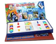 Gift Collection Business Baron Board Game with Playing Board and Business Coins Money & Assets Games Board Game