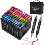 Tongfushop 100 Colored Marker Set, 