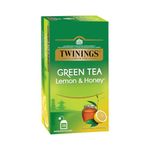 Twinings Green Tea Lemon & Honey,25 Teabags,Green Tea,Sweet Honey & Tangy Lemon,Pack Of 1, 50 Grams