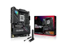 ASUS ROG Strix B850-F Gaming WiFi AMD motherboard, 16+2+2 power stages, DDR5 slots, four M.2 slots, PCIe 5.0, total support of 19 USB ports including USB 20Gbps Type-C and Aura Sync RGB