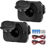 2Pack Cigarette Lighter Socket Car 