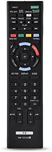 RM YD103 Universal Remote Control, Television Remote Controller Replacement for Sony LED LCD TV