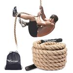 VIVITORY Gym Fitness Training Climbing Ropes, Workout Gym Climbing Rope, Home Training and Fitness Workouts,1.5'' in Diameter, Available 10, 15, 25, 30 Ft (10 ft)