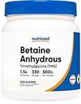 Nutricost Betaine Anhydrous Trimethylglycine Powder 500 Grams (TMG)