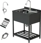 Stainless Steel Utility Sink, 30.8"