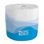 Georgia-Pacific Preference 18280/01 White 2-Ply Embossed Bathroom Tissue, 4.05" Length x 4" Width (Case of 80 Roll, 550 Sheets Per Roll)