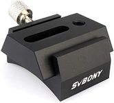 SVBONY Dovetail Base for Finder Scope Ideal for Installation of Finder Scope Fully Metal Bracket Base 42mm Dovetail for Optical Telescope