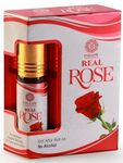 FOLLOW FRAGRANCES Real Rose Attar Original Arabic 100% Pure Ittar Roll On For Eid, Ramadan, Religious & Personal Use/Natural Umrah Gift & Vegan Islamic Gulab For Unisex Non-Alcoholic Long Lasting, 6ml