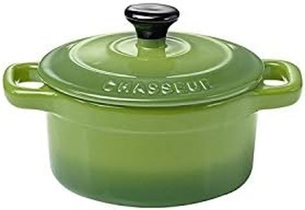 Chasseur La Cuisson Mini Cocotte, 10 x 9 cm / 300 ml Capacity, Apple