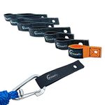 WavesRx Soft Loops Jet Ski Cleats (7PK) | Quick & Secure Anchor Points for Docking Bumpers & Fenders, Anchoring Line & Bungee Dock Rope | A Must-Have Accessory for Your WaveRunner, Seadoo & Other PWC…