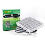 iRKY Cabin Air Filter CF12157 CP157 Replacement for Toyota Lexus Mazda Camry Corolla RAV4 Prius RX350 C-HR ES350 Avalon CX-9 ES300h RX450h includes Activated Carbon 2 Packs