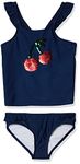 OshKosh B'Gosh Girls' Tankini Two Piece Swimsuit, Cherries, 7