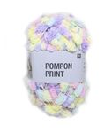 Rico Pompon Print 200g - Multi Rose 025