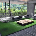 FRESH FROM LOOM 35 mm Skin Friendly Green Grass | Artificial Lawn Turf | High Density Premium Grass | Indoor & Outdoor UseCarpet Mat | Washable | Artificial Grass Carpet Mat (Size - 4 x 11 feet)