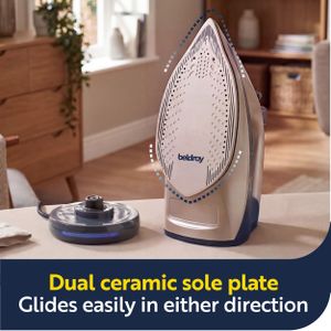 Beldray Titanium Cordless Steam Iron – Lightweight, Non-Stick Soleplate