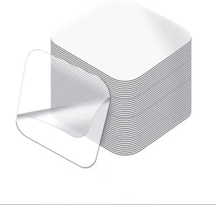 UCRAVO Double Sided Tape, Sided Adhesive No Trace Sticker Pads Mounting Tape Super Strong Heavy Duty Washable Sticky Patch Clear Removable Multipurpose Adhesive (Pack Of 20)