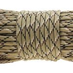 PSKOOK 100 FT (31 Meters) Paracord 7 Strand 4mm Assorted Colors of Tactical Parachute Rope (Boa)