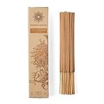 Jembrana Incense - Natural Aromatic Stick Incense - Made from Wood Bark, and Herbal Powders - No Perfumes or Fragrances - Subtle Aromas When Burned - 100 Sticks Frankincense - Sticks 11 inches