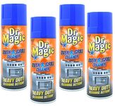 Dr Magic 390ml x 4 Cans, Oven & Grill Cleaner