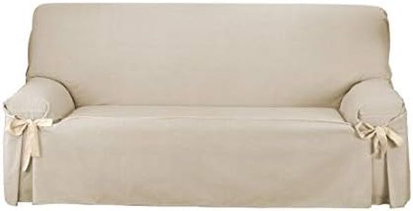 Martina Home - Copridivano con Fiocchi 2 posti Ecru