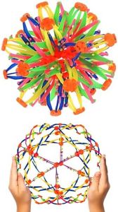 Expandable Breathing Ball - Stress Relief Toy Expandable Ball Sphere Wind-Up Toys for Anxiety Relief Expandable Sphere Ball Toy - Expanding Ball Toy Sphere Wind-Up Toys Adults Anxiety Sensory Balls