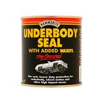 Hammerite Underbody Seal with Waxoyl. One Coat Rust Inhibitor, Rust Converter and Chip Protection for Car Underbody. Car Underseal Metal Paint, Car Rust Treatment 500ml Tin