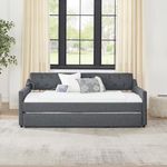 LUSPAZ Twin Size Upholstery Daybed 