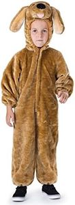 Dress Up America Costume de Chiot Brun en Peluche Sensationnel pour Enfants